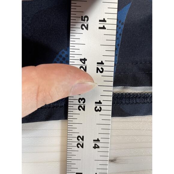 Reebok CrossFit Shorts Mens Large Blue Camo Board Shorts Drawstring Pocket - Picture 6 of 12